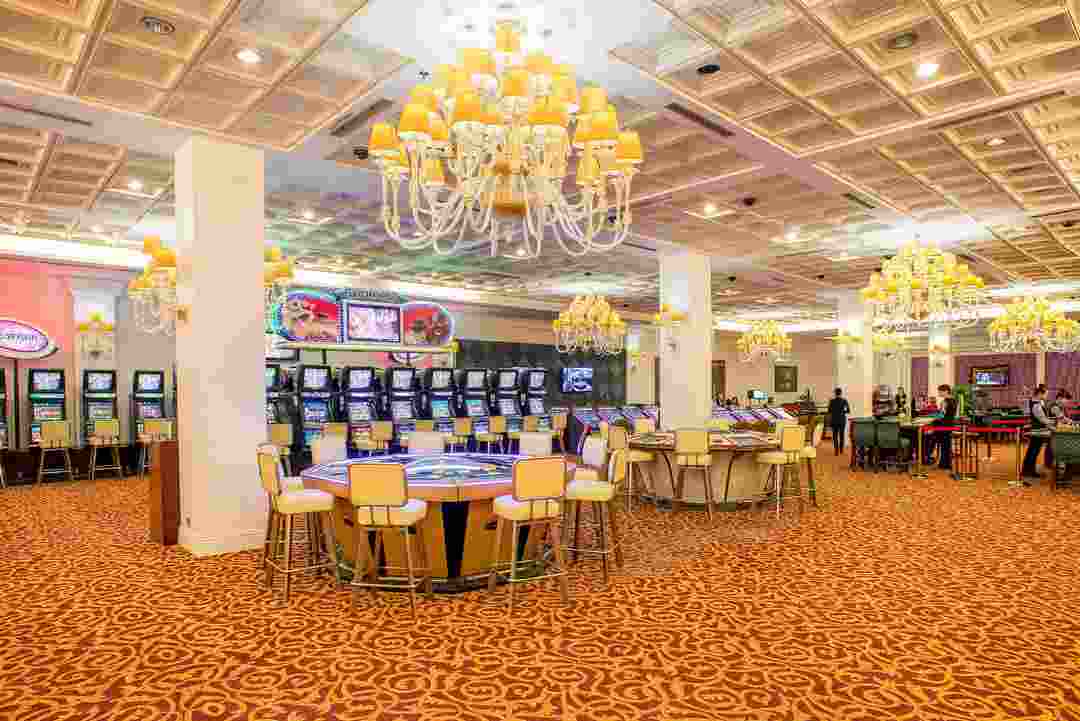 Sòng Casino tại New World có thiết kế sang trọng 