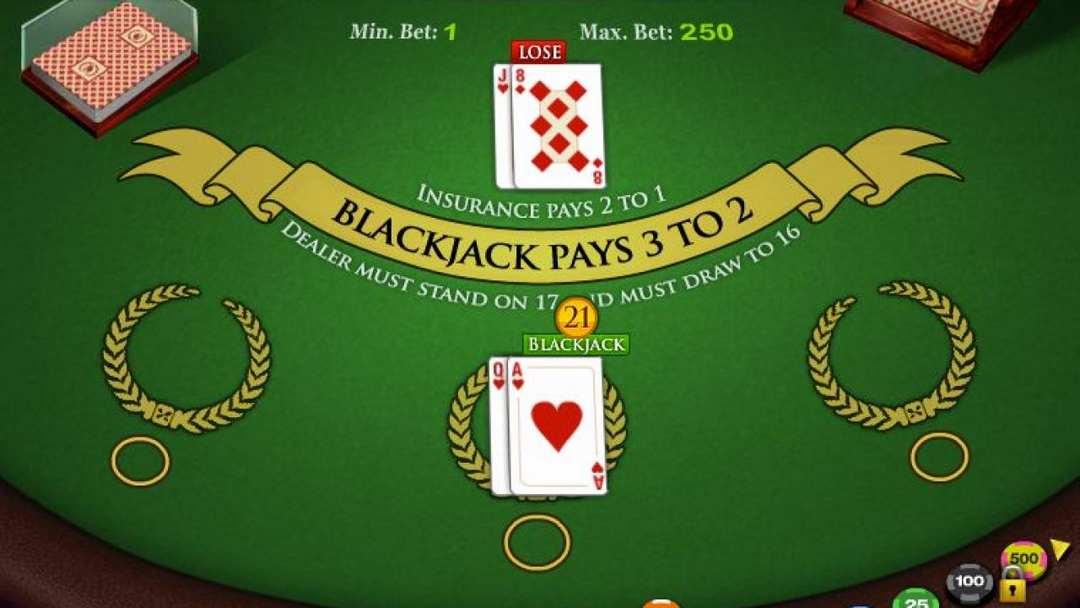 Trò Blackjack không hề thua kém tại IDN POKER