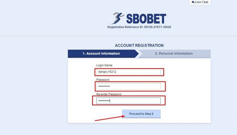 Truy cập vào hệ thống Sbobet và thực hiện rút tiền nhanh chóng